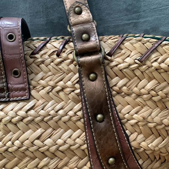 Nine West Tan and Brown Tote Bag - Picture 9 of 11